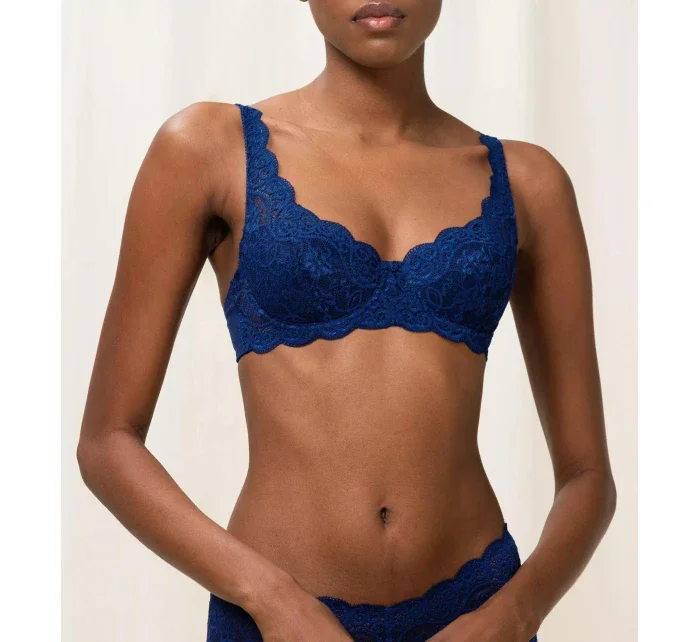 Dámská vyztužená podprsenka Amourette 300 WHP X tmavě modrá - Triumph