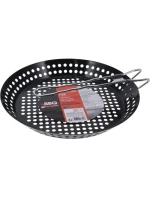 GRILOVACÍ PÁNEV SE SKLOPNOU NEPŘILNAVOU RUKOJETÍ ČERNÁ