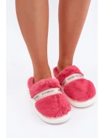 pantofle s ozdobným páskem růžové model 21681799 - Boto pantofle s ozdobným páskem růžové model 21681799 - Boto