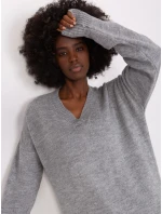 Jumper BA SW 0577.36X šedý - FPrice