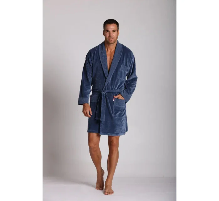 Krátký pánský župan model 15232555 - De Lafense