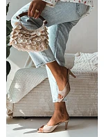 Klapky na podpatku model 226526 Step in style