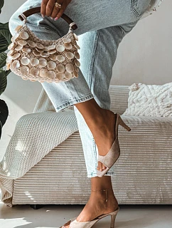 Klapky na podpatku model 226526 Step in style