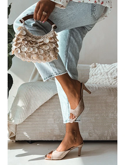 Klapky na podpatku model 226526 Step in style