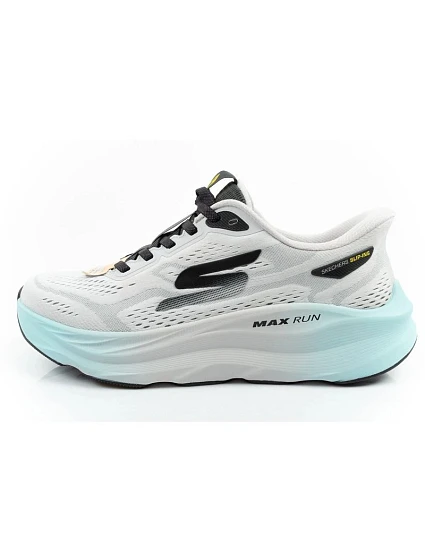 Sportovní obuv pánské tenisky Max Run white model 22061049 - Skechers Sportovní obuv pánské tenisky Max Run white model 22061049 - Skechers