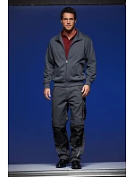 Daiber JN 836 Mikina se stojáčkem 02.0836 grey heather