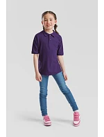 Fruit of the Loom Kids 65/35 Polo Dětské piqué polo 16.3417 deep navy Fruit of the Loom Kids 65/35 Polo Dětské piqué polo 16.3417 deep navy