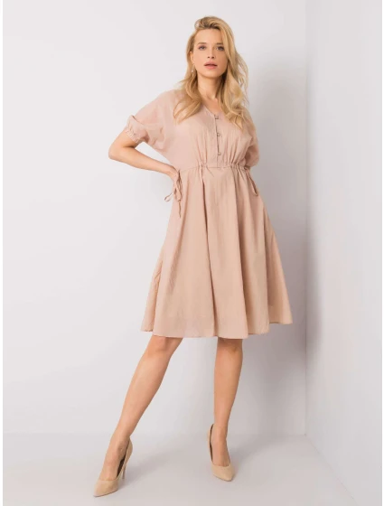 Šaty 217 SK model 15090631 béžová - FPrice