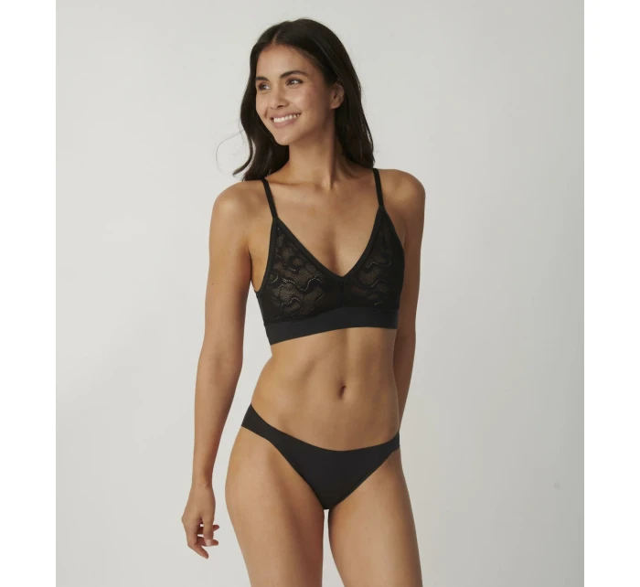 Dámská podprsenka Sloggi GO Allround Lace Bralette černá Dámská podprsenka Sloggi GO Allround Lace Bralette černá