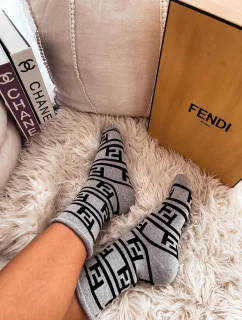 Ponožky Milena 0118 FF Frota Dámské zimní ponožky bez komprese 37-41