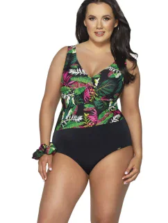 Dámské jednodílné plavky 56 Tropical model 20085223 - Ava