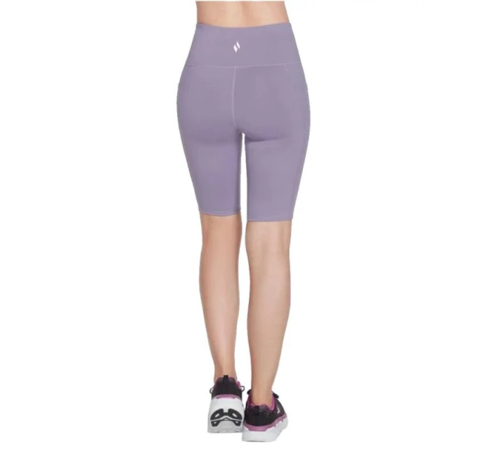 Skechers Go Walk Cyklistické kraťasy s vysokým pasem W3SH53-GYPR Purple S