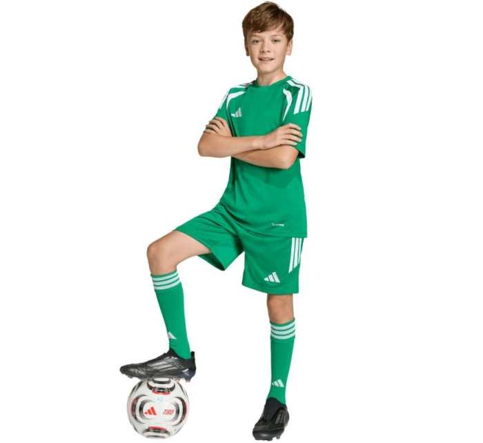 Dětský dres adidas Tiro 26 League Jersey zelený KB1325 Dětský dres adidas Tiro 26 League Jersey zelený KB1325