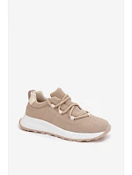 Kožené semišové dámské tenisky model 22069532 - EVENTO Kožené semišové dámské tenisky model 22069532 - EVENTO