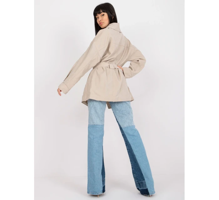 Dámský kabát EM EN 5422.22P béžový