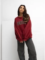 Bluza RV BL model 21777651 bordowy - FPrice Bluza RV BL model 21777651 bordowy - FPrice