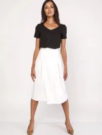 Dámská sukně SP118 Ecru - Lanti