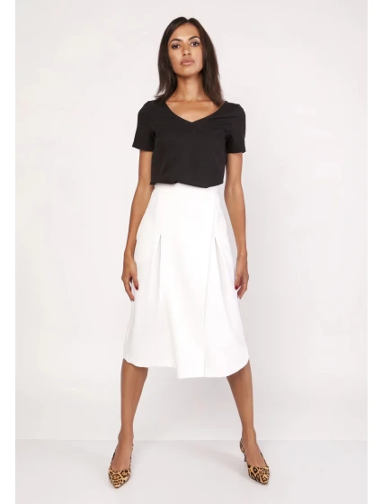 Dámská sukně SP118 Ecru - Lanti Dámská sukně SP118 Ecru - Lanti