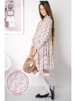 DÍVČÍ PROLAMOVANÉ PONOŽKY MABEL DR2306