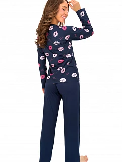 long dark blue model 22548239 - Donna