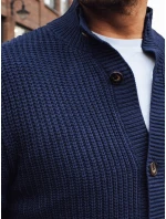 Pánský tmavě modrý svetr FashionStreet WX2346