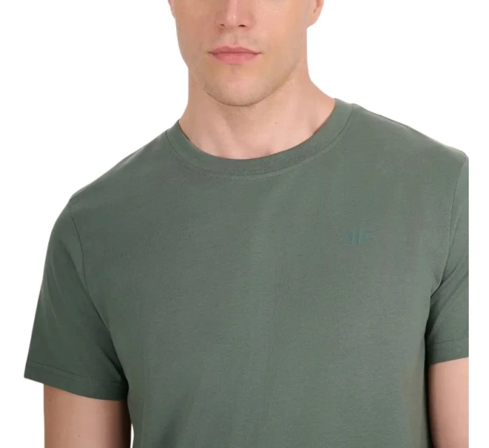 Pánské tričko 4F M2441 zelené 4FWAW25TTSHM2441 41S pánské