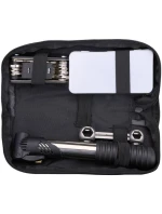 SADA NÁŘADÍ NA KOLO 14 POLOŽEK V KUFRU NA NÁŘADÍ NA KOLO