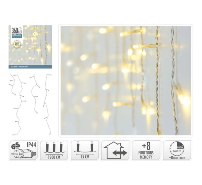 LAMPKI CHOINKOWE 360 LED CIEPŁY BIAŁY model 21832461 LAMPKI CHOINKOWE 360 LED CIEPŁY BIAŁY model 21832461