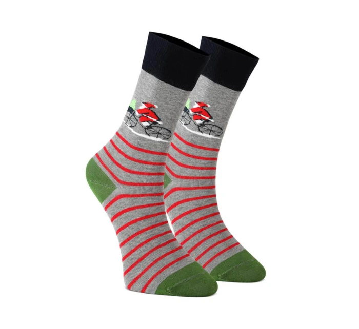 Vánoční unisex ponožky na – set 3 mix barev model 21772716 - K-Fashion Vánoční unisex ponožky na – set 3 mix barev model 21772716 - K-Fashion