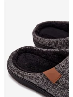 Pánské Černé Papuče Serevan Pánské Černé Papuče Serevan