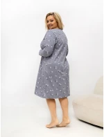 DU KN noční košile FP 606.09 tmavě šedá