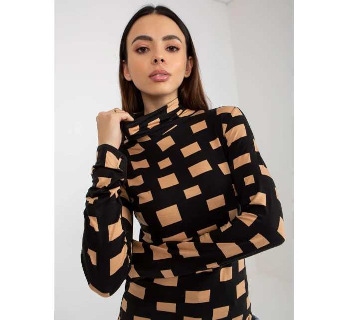 Dámská halenka LK BZ 509197.53P černá - FPrice