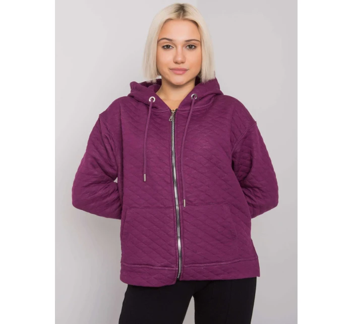 Mikina RV BL 7451.23 tmavě fialová