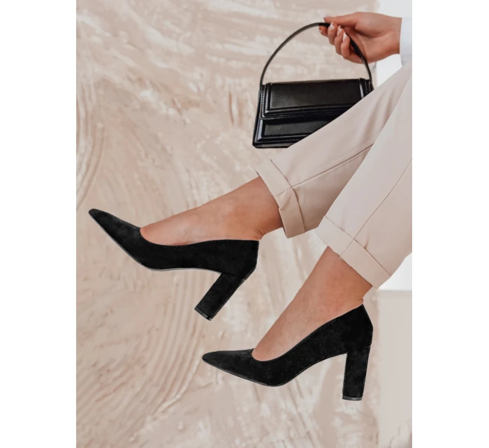 Dámské lodičky STELMI stiletto black FashionStreet ZY0852