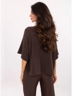 Jumper IT SW 2202.52 tmavě hnědý