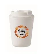KRÁSNÝ DEN (PODZIM) - bílý termohrnek 300 ml