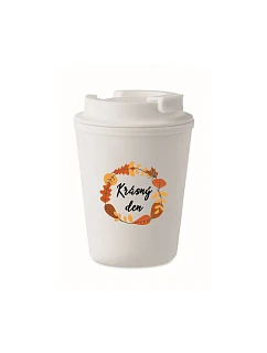 KRÁSNÝ DEN (PODZIM) - bílý termohrnek 300 ml