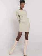 Dámské šaty LK SK 508687.17P pistáciové - Lakerta