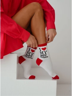 Milena ponožky 0200-151 I Love My Boyfriend 37-41