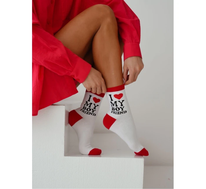 Milena ponožky 0200-151 I Love My Boyfriend 37-41