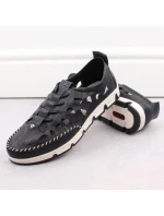 Rieker W RKR652 námořnicky modrá kožená polobotka s prolamovanou podrážkou Rieker W RKR652 námořnicky modrá kožená polobotka s prolamovanou podrážkou