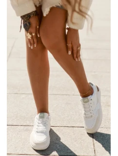 Dámské tenisky na platformě LEE EMMA WOMEN LOW – béžové