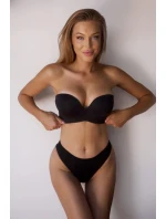 Dámská podprsenka bardotka BC-1167 Černá - Kinga Dámská podprsenka bardotka BC-1167 Černá - Kinga
