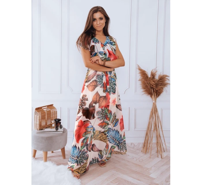 CRESPO maxi šaty bílé FashionStreet EY1917 CRESPO maxi šaty bílé FashionStreet EY1917