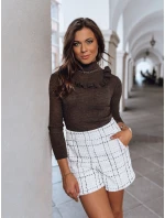 Dámský svetr NOAH tmavě hnědý Dstreet model 21964224 - FashionStreet