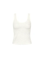 Dámské tílko FREE Evolve Tank Top Lace - WHITE - bílé 00GZ - SLOGGI Dámské tílko FREE Evolve Tank Top Lace - WHITE - bílé 00GZ - SLOGGI