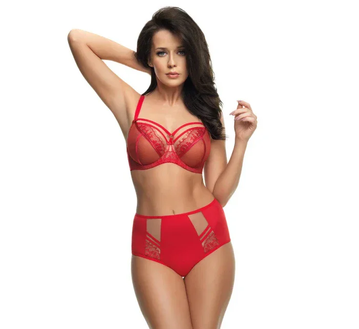 Měkká dámská podprsenka K model 8098783 Paradise červená - Gorsenia