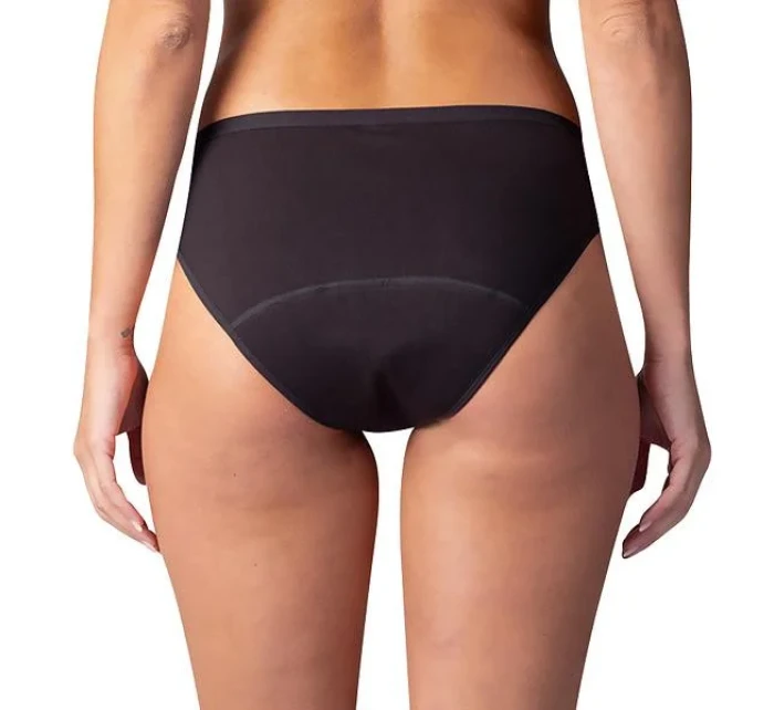 Mentruační kalhotky BASIC MENSTRUAL SLIP NORMAL - BELLINDA - černá