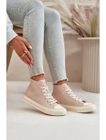 Dámské Tenisky Zateplené Z Eko Kůže Růžové Big Star model 21669440 - Big Star Shoes Dámské Tenisky Zateplené Z Eko Kůže Růžové Big Star model 21669440 - Big Star Shoes