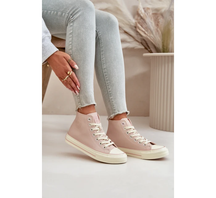 Dámské Tenisky Zateplené Z Eko Kůže Růžové Big Star model 21669440 - Big Star Shoes Dámské Tenisky Zateplené Z Eko Kůže Růžové Big Star model 21669440 - Big Star Shoes